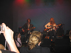 Dino Meneghin and Liz Phair at Global Green USA Oscar Party, March 3, 2006