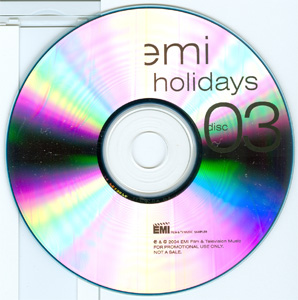 EMI Holidays Disc 03 disc