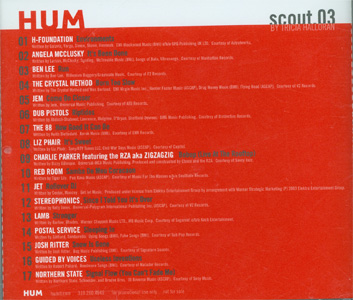 HUM scout.03 back cover