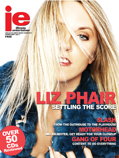 Liz Phair on the cover of Illinois Entertainer February 2011