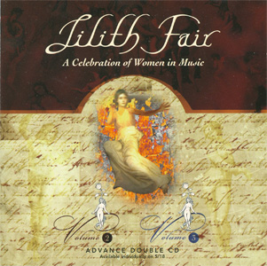Lilith Fair - A Celebration of Women in Music Volume 2 & Volume 3 Advance Double CD cover