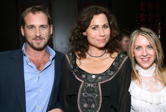 Josh Lucas, Minnie Driver, and Liz Phair at Esquire House 360 in Beverly Hills for the Annual Cocktail Party for Oxfam, November 29, 2006 -- A. Wyman / WireImage