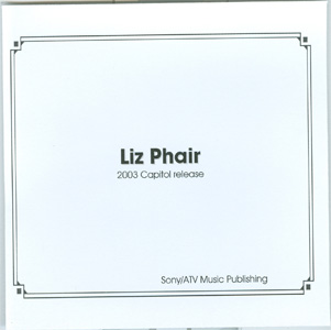 Liz Phair Sony / ATV Music Publishing advance cd cover