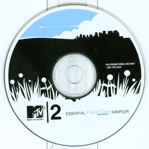 MTV2 Essential Field Day Music Festival Sampler disc