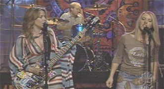 Liz Phair and Sheryl Crow on the Tonight Show, April 25th, 2002