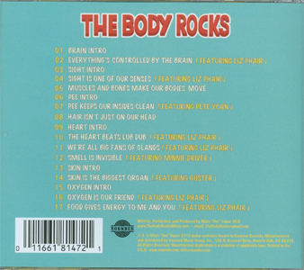 The Body Rocks back cover