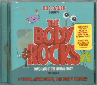 The Body Rocks cover with sticker