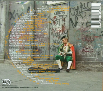 What's Up Matador back cover