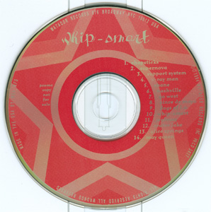 Whip-Smart advance cd disc